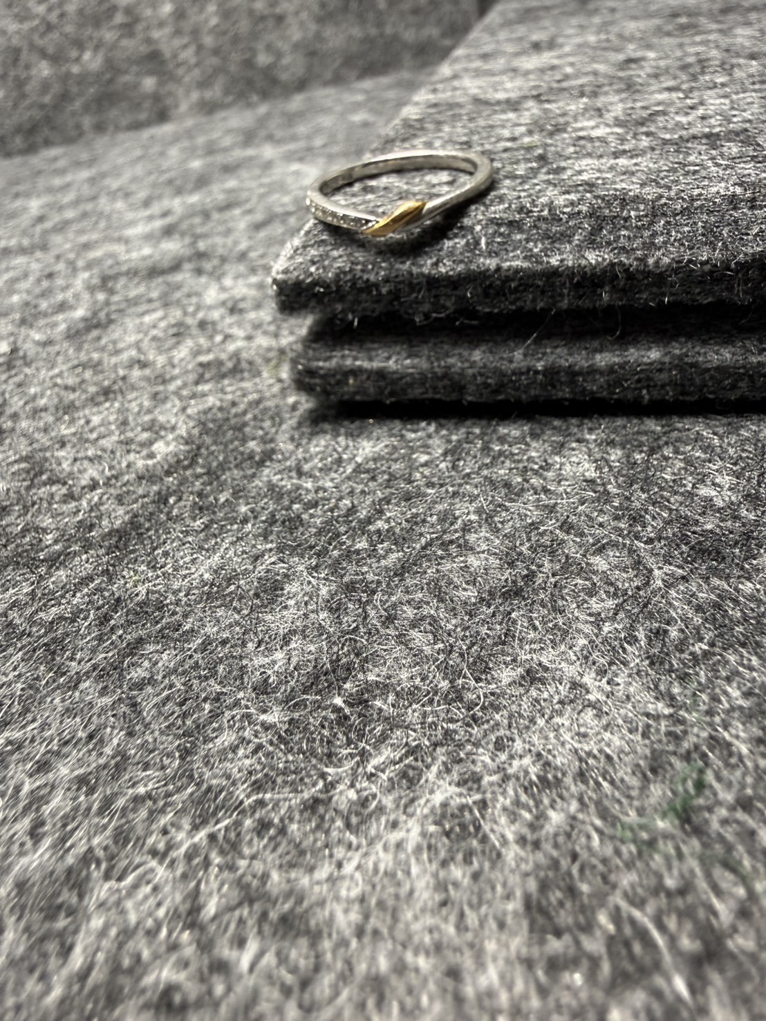 pt950.k18コンビリングお買取りさせていただきました！