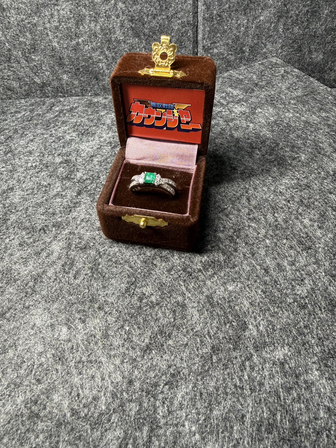 pt900エメラルドリングお買取りさせていただきました！