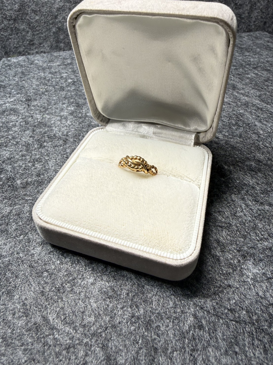 K18　リング　お買取りさせていただきました！