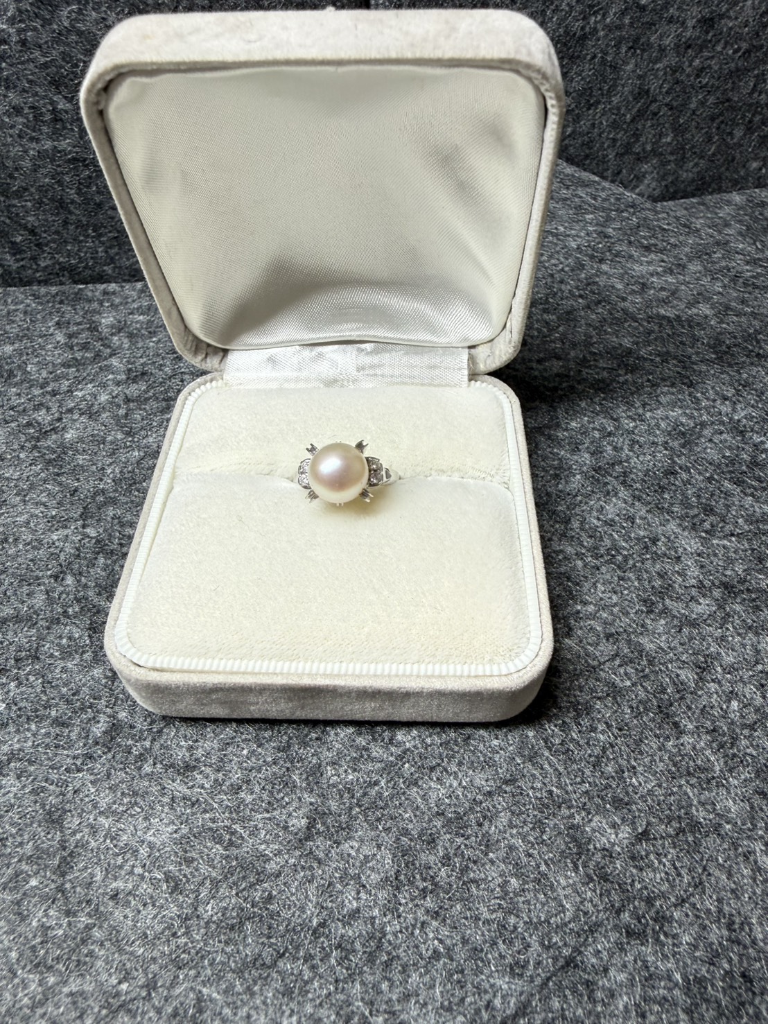 pt900パールリングお買取りさせていただきました！