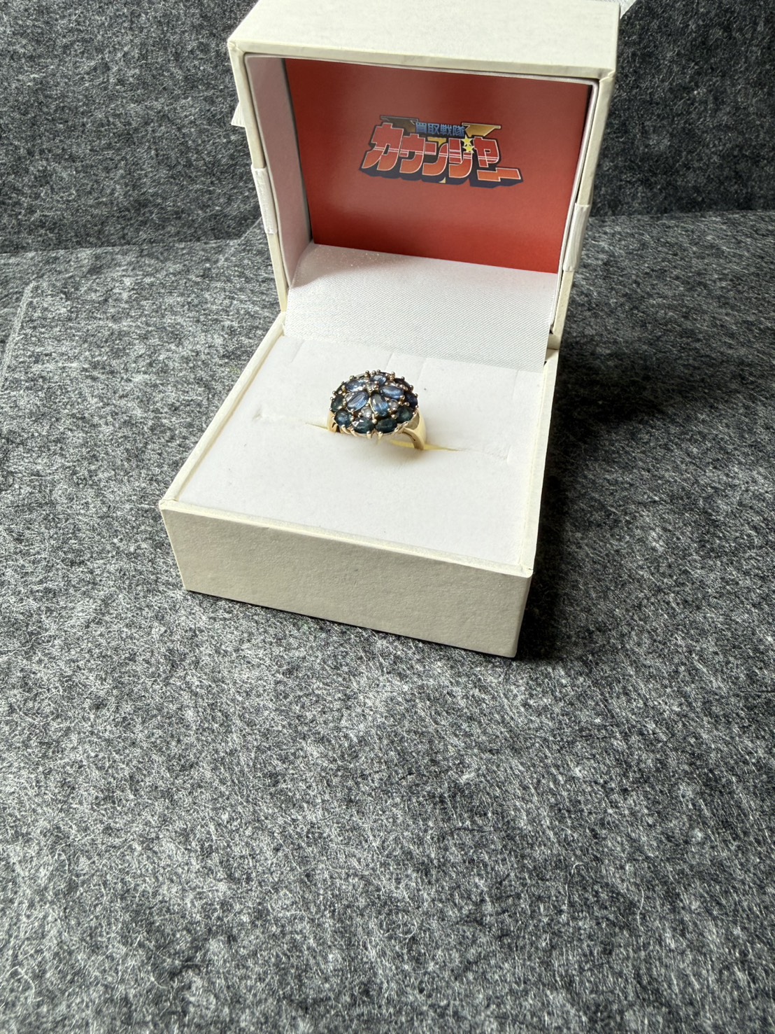 10k石付リングお買取りさせていただきました！