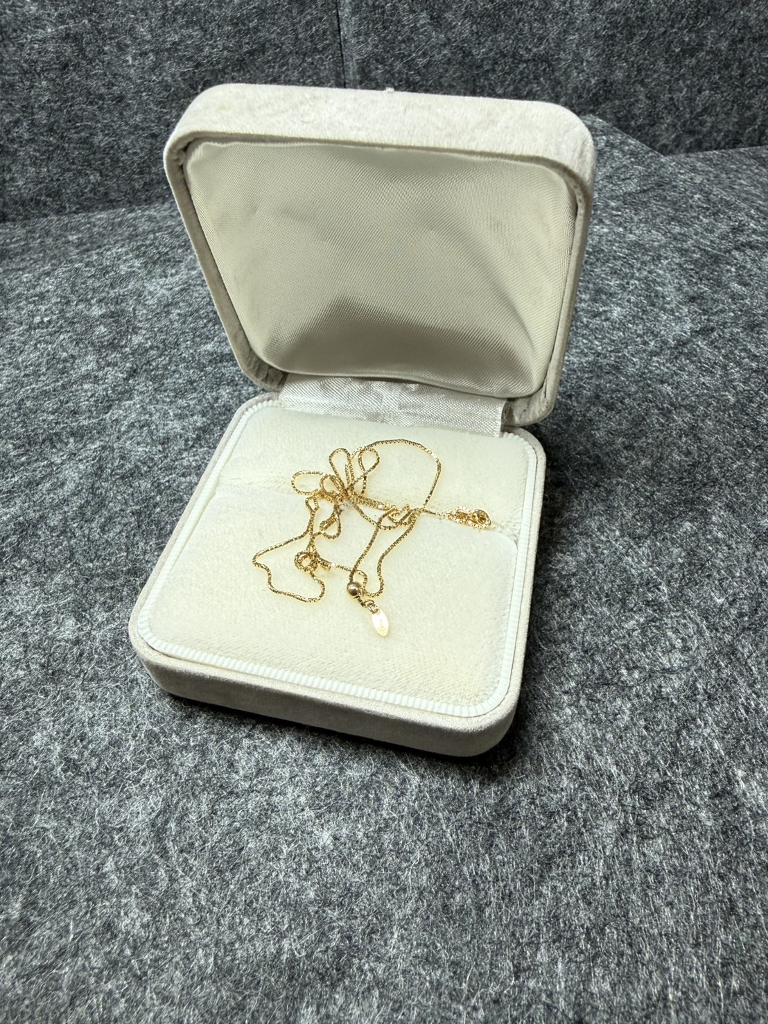 k18ネックレスお買取りさせていただきました！